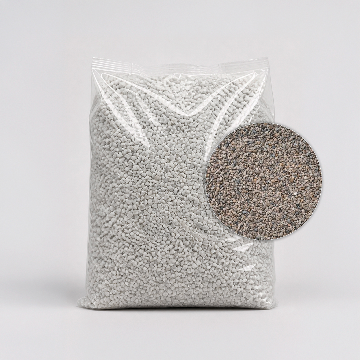 Sac de Marbre 25kg brun granite pour moquette de Pierre
