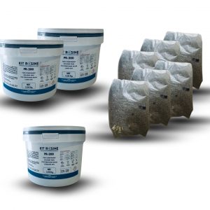 kit complet moquette de pierre pour terrasse