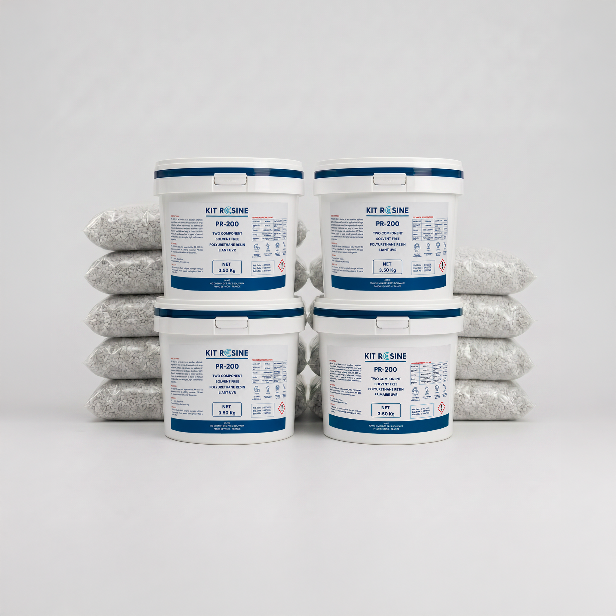 Kits moquette de pierre